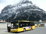 (248'842) - Grindelwaldbus, Grindelwald - Nr. 13/BE 407'170 - MAN/G�ppel am 18. April 2023 beim Bahnhof Grindelwald