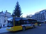 (271'300) - GrindelwaldBus, Grindelwald - Nr. 13/BE 407'170 - MAN/G�ppel am 18. Januar 2025 beim Bahnhof Grindelwald