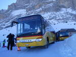 PostAuto Bern/876729/272572---postauto-bern---be (272'572) - PostAuto Bern - BE 401'465/PID 4715 - Setra (ex AVG Meiringen Nr. 65) am 2. M�rz 2025 auf der Grossen Scheidegg