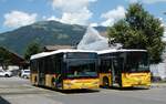 (289'242) - PostAuto Bern - BE 401'263/PID 5417 - Mercedes (ex BE 610'544; ex BE 538'988; ex BE 637'781) am 26. Juni 2026 beim Bahnhof Gstaad