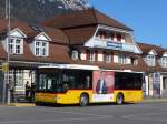 (168'834) - PostAuto Bern - BE 610'532 - Mercedes am 21. Februar 2016 beim Bahnhof Interlaken Ost