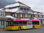 (186'758) - PostAuto Bern - BE 610'537 - Solaris am 3. Dezember 2017 beim Bahnhof Interlaken Ost