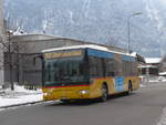 (186'760) - PostAuto Bern - BE 610'539 - Mercedes (ex BE 700'281; ex Schmocker, Stechelberg Nr. 2) am 3. Dezember 2017 beim Bahnhof Interlaken Ost
