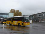 Interlaken/639242/199152---postauto-bern---be (199'152) - PostAuto Bern - BE 485'297 - Iveco am 29. Oktober 2018 beim Bahnhof Interlaken Ost