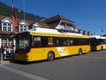 (209'869) - PostAuto Bern - BE 827'645 - Ebusco am 29. September 2019 beim Bahnhof Interlaken Ost