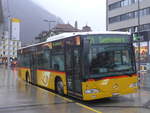 (213'073) - PostAuto Bern - BE 653'384 - Mercedes (ex Nr. 532; ex BE 610'544; ex BE 614'044) am 22. Dezember 2019 beim Bahnhof Interlaken West