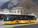 Interlaken/727846/223548---postauto-bern---be (223'548) - PostAuto Bern - BE 827'645 - Mercedes am 14. Februar 2021 beim Bahnhof Interlaken West