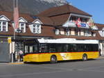 (223'750) - PostAuto Bern - BE 610'536 - Solaris am 25. Februar 2021 beim Bahnhof Interlaken Ost