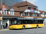 (248'875) - PostAuto Bern - BE 610'536/PID 5069 - Solaris am 19. April 2023 beim Bahnhof Interlaken Ost