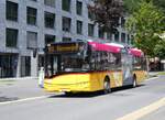 Interlaken/861005/265961---postauto-bern---be (265'961) - PostAuto Bern - BE 610'537/PID 5070 - Solaris am 19. August 2024 beim Bahnhof Interlaken Ost