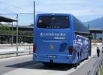 (265'968) - Aus Tschechien: Umbrella, Praha - 4AT 8621 - Setra am 19. August 2024 beim Bahnhof Interlaken Ost