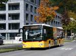 Interlaken/865722/267815---postauto-bern---be (267'815) - PostAuto Bern - BE 610'543/PID 11'687 - Mercedes am 7. Oktober 2024 beim Bahnhof Interlaken Ost