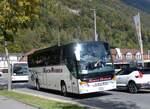 Interlaken/865737/267827---koch-giswil---ow (267'827) - Koch, Giswil - OW 10'035 - Setra am 7. Oktober 2024 beim Bahnhof Interlaken Ost