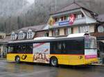 (270'808) - PostAuto Bern - BE 836'434/PID 10'340 - Solaris (ex Nr. 581) am 10. Januar 2025 beim Bahnhof Interlaken Ost