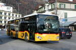 (282'259) - PostAuto Bern - BE 827'645/PID 11'426 - Mercedes am 10. November 2025 beim Bahnhof Interlaken West 