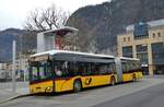 (283'257) - PostAuto Bern - BE 437'435/PID 12'284 - eSolaris am 17. Dezember 2025 beim Bahnhof Interlaken West