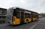 (283'268) - PostAuto Bern - BE 610'539/PID 12'128 - eMercedes am 19. Dezember 2025 beim Bahnhof Interlaken Ost