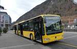 (283'310) - PostAuto Nordschweiz - BL 154'283/PID 12'419 - Mercedes (ex AAGL Liestal Nr. 98) am 19. Dezember 2025 beim Bahnhof Interlaken Ost