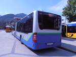 (290'090) - PostAuto Bern - BE 539'370/PID 12'421 - Mercedes (ex PostAuto Nordschweiz; ex TPL Lugano Nr. 405) am 3. August 2026 beim Bahnhof Interlaken West