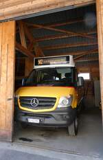 (285'229) - PostAuto Bern - BE 822'867/PID 11'016 - Mercedes am 5. M�rz 2026 in Isenfluh, Garage
