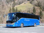 (272'240) - Leonardo, Unterengstringen - ZH 945'688 - Setra am 18. Februar 2025 in Lauterbrunnen, Parkhaus