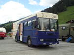 Lenk/859815/146357---treuthardt-boudry---ne (146'357) - Treuthardt, Boudry - NE 209 U - NAW (ex Bibliobus, Saint-Blaise) am 17. August 2013 in Lenk, Metschbahnen