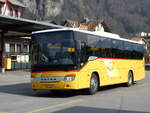 (246'797) - PostAuto Bern - BE 401'465/PID 4715 - Setra (ex AVG Meiringen Nr. 65) am 2. März 2023 in Meiringen, Postautostation