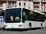 (256'121) - Intertours, Domdidier - Nr. 454/FR 300'454 - Mercedes (ex Chur Bus, Chur Nr. 11) am 16. Oktober 2023 beim Bahnhof Meiringen
