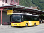 Meiringen/857719/265059---flueck-brienz---nr (265'059) - Flck, Brienz - Nr. 29/BE 868'729/PID 11'831 . Iveco am 27. Juli 2024 in Meiringen, Postautostation