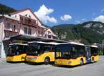 Meiringen/859655/265611---flueck-brienz---nr (265'611) - Flck, Brienz - Nr. 23/BE 868'723/PID 11'528 - Mercedes am 13. August 2024 in Meiringen, Postautostation