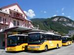 (265'615) - PostAuto Bern - BE 401'465/PID 4715 - Setra (ex AVG Meiringen Nr. 65) am 13. August 2024 in Meiringen, Postautostation