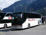 Meiringen/859762/265636---koch-giswil---ow (265'636) - Koch, Giswil - OW 10'035 - Setra am 13. August 2024 beim Bahnhof Meiringen 