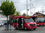 (262'200) - Bernmobil, Bern - Nr. 503/BE 653'503 - Mercedes (ex Busland, Burgdorf Nr. 402) am 6. Mai 2024 beim Bahnhof M�nsingen 