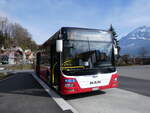 MAN/875760/272192---postauto-bern---be (272'192) - PostAuto Bern - BE 403'166/PID 12'336 - MAN (ex Dr. Richard, A-Wien Nr. 1411) am 17. Februar 2025 in Ringgenberg, S�ge