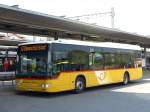 (149'653) - PostAuto Bern - BE 637'781 - Mercedes am 13. April 2014 beim Bahnhof Spiez