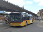 (182'050) - PostAuto Bern - BE 836'487 - Mercedes (ex Nr. 533; ex BE 653'387) am 12. Juli 2017 beim Bahnhof Spiez