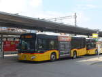 (215'298) - PostAuto Bern - BE 653'383 - Mercedes am 20. Mrz 2020 beim Bahnhof Spiez