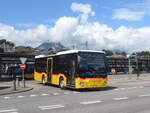 (226'990) - PostAuto Bern - BE 535'079 - Mercedes am 2. August 2021 beim Bahnhof Spiez