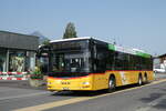 (278'814) - PostAuto Bern - BE 718'991/PID 10'526 - MAN am 13. August 2025 beim Bahnhof Spiez