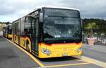 (281'035) - PostAuto Bern - BE 610'543/PID 11'687 - Mercedes am 5. Oktober 2025 beim Bahnhof Spiez