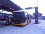 (290'357) - PostAuto Bern - BE 659'266/PID 11'311 - eMercedes am 18. August 2026 beim Bahnhof Spiez