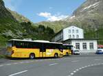 PostAuto Bern/820322/252583---postauto-bern---be (252'583) - PostAuto Bern - BE 401'465/PID 4715 - Setra (ex AVG Meiringen Nr. 65) am 9. Juli 2023 in Susten, Steingletscher