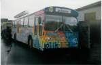 (016'310) - Spielbus, Thun - Mercedes (ex STI Thun Nr. 43) am 27. Februar 1997 in Thun, Garage STI