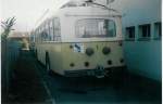 Thun/211235/020436---sti-thun---nr (020'436) - STI Thun - Nr. 1 - Berna/Gangloff Trolleybus am 1. November 1997 in Thun, Garage