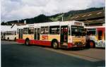 (032'124) - STI Thun - Nr. 25/BE 419'026 - Volvo/R&J (ex SAT Thun Nr. 25) am 17. Juni 1999 in Thun, Garage