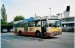 (043'319) - STI Thun - Nr. 25/BE 419'026 - Volvo/R&J (ex SAT Thun Nr. 25) am 25. September 2000 bei der Schifflndte Thun