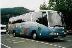 (047'527) - Aus England: Perfect Choise, Lincoln - S17 PCC - Scania/Irizar am 28. Juni 2001 in Thun, Seestrasse