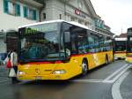 (146'273) - PostAuto Bern - BE 615'595 - Mercedes (ex Nr. 532; ex P 25'235) am 8. August 2013 beim Bahnhof Thun
