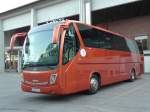 (151'863) - Aus Griechenland: Tonias Travel, Xanthi - AHK-8595 - Scania/Hispano am 27. Juni 2014 in Thun, Grabengut