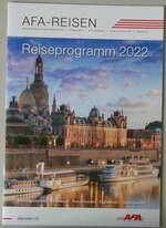(232'017) - AFA-Reisen Reiseprogramm 2022 am 15. Januar 2022 in Thun